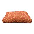 thumbnail image 4 of Orange Pet House, Swimming Turtles and Crabs with Seashells Bubbles and Starfish Tropical, Outdoor & Indoor Portable Dog Kennel with Pillow and Cover, 5 Sizes, Burnt Orange Yellow, by Ambesonne, 4 of 5