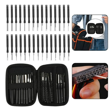 

30Ps Car Cable Plug Removal Tool Pin Extractor Repair Remover Key Tools With Box