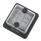 thumbnail image 5 of Bloque de fusibles de 6 vías impermeable ATO ATC caja de fusibles indicador LED rojo para coche barco marino RV camión, 5 of 14