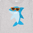 thumbnail image 4 of Inktastic Cute Shark, Cool Shark, Shark with Sunglasses Boys or Girls Baby T-Shirt, 4 of 5