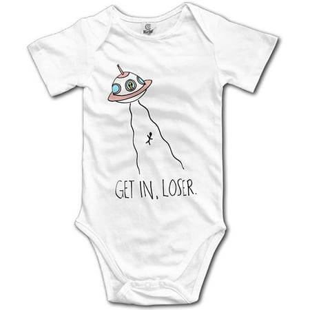 

Alien Get in Loser Unisex Boys Girls Sleepwear Romper Baby Onesie