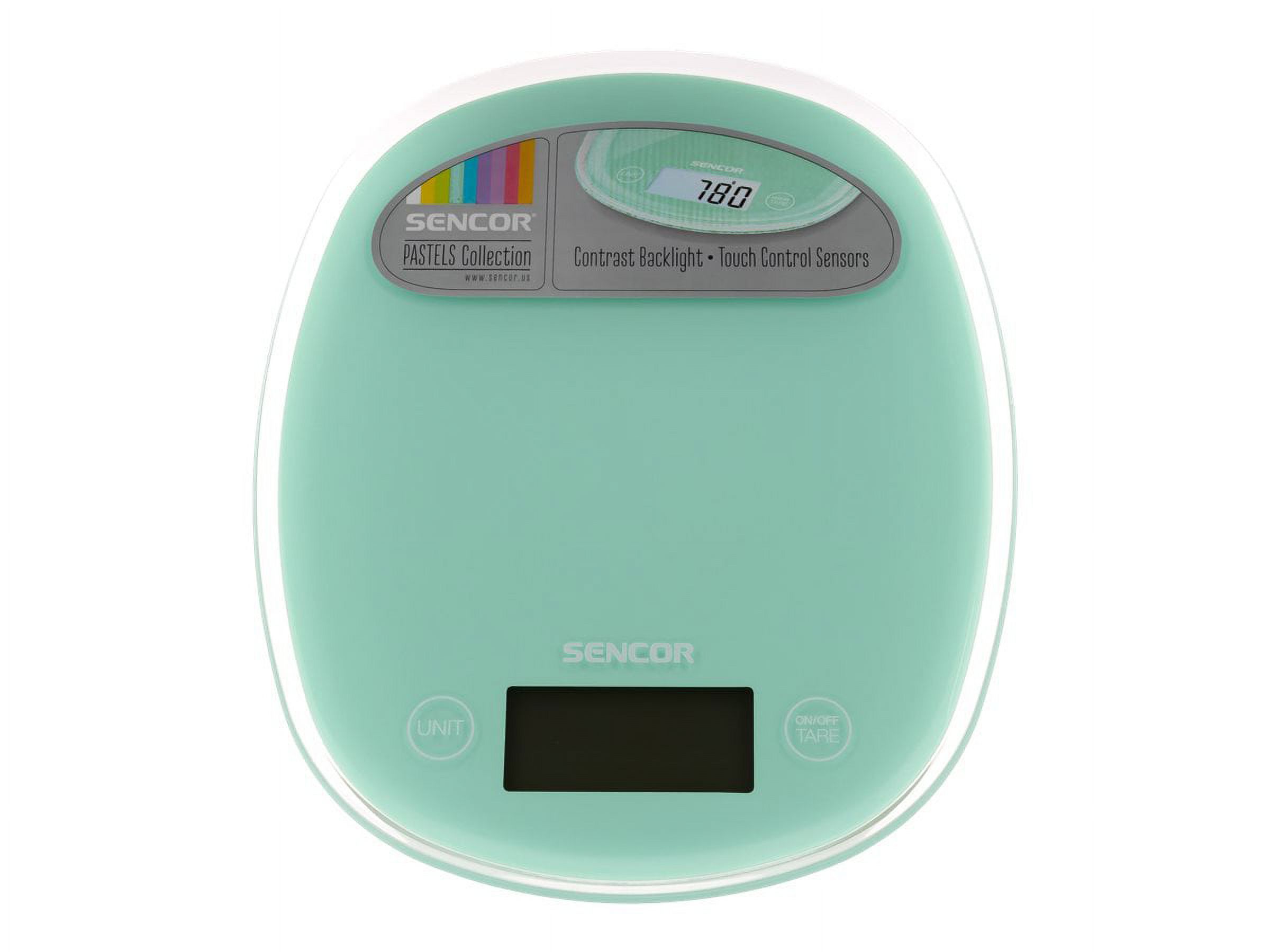 Sencor SKS32BL Digital Kitchen Scale with Display, Forget-Me-Not Blue