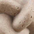 thumbnail image 4 of Bouclair Beige Decorative Speckled Ceramic Knot, 4 of 10