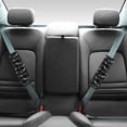thumbnail image 2 of Chririnla Halloween Spider Bat Seat Belt Pad Magic Tape Quick Install Car Seat Belt Covers Easy to Wash Universal Compatible with SUV Truck, 2 of 8