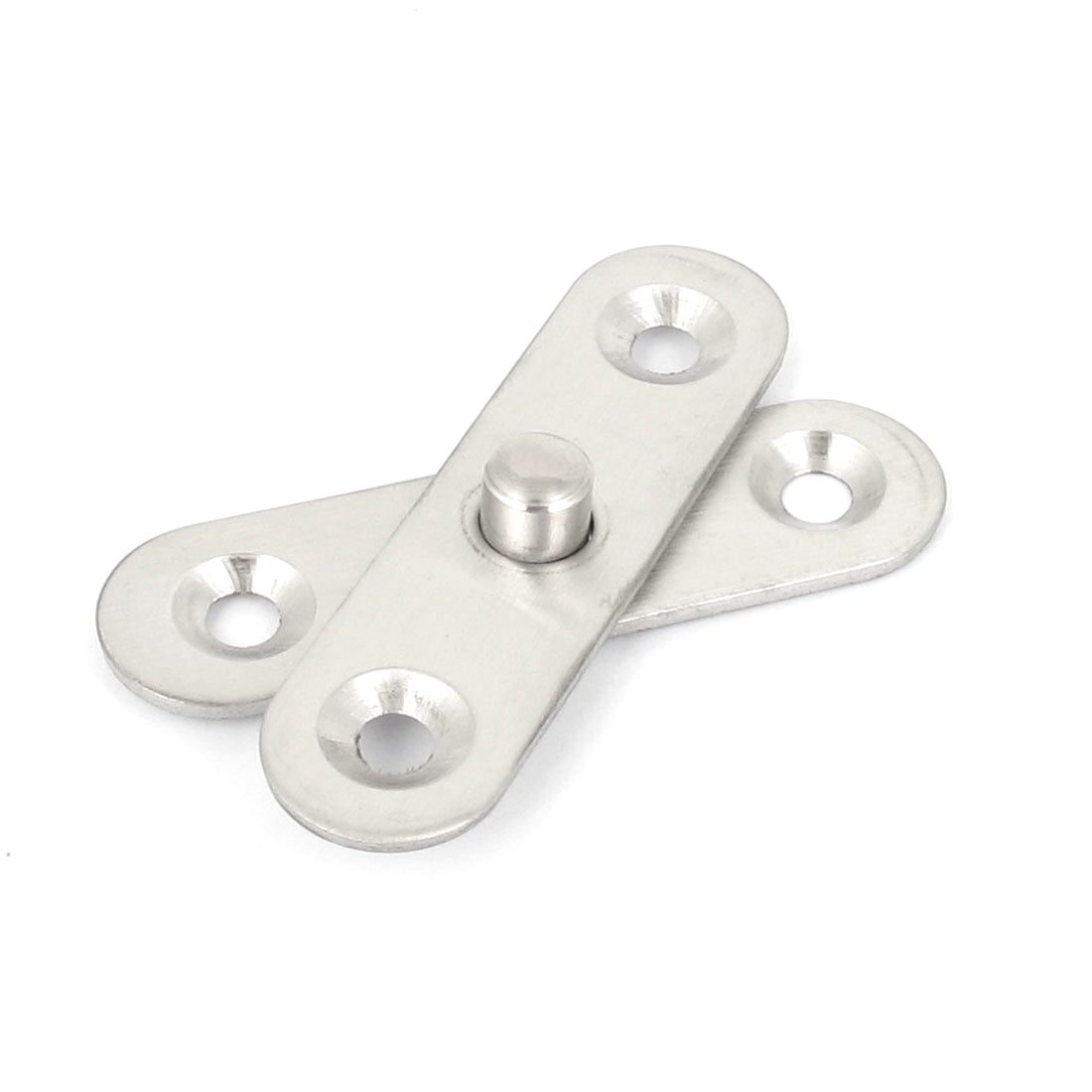 Uxcell 57mm x 16mm Stainless Steel 360 Degree Rotary Door Pivot Hinge