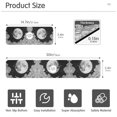 thumbnail image 3 of Yayeee Faucet Mat for Kitchen Sink 14.7" Diatomite Long Splash Guard Pad, Black Moon, 2 Pack, 3 of 7