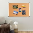 thumbnail image 4 of Costway Panneau d'Affichage Mural 2 Pack Liège 24'' x 36'' avec Cadre en Aluminium, 4 of 10
