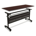 thumbnail image 3 of Alera Valencia Flip Training Table Base, Modesty Panel, 58w x 19-3/4d, Black, 3 of 9