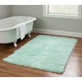 thumbnail image 4 of Faux Sheepskin Rug Blue 3x5 Soft Cozy Cushion Multi Color Options, 4 of 7