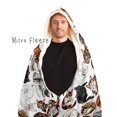 thumbnail image 3 of Sleepy Cats Hooded Blanket, 3 of 9