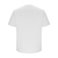 thumbnail image 4 of Dagugfen Mens Tops Short Sleeve Button V Neck Slim Solid Color Travel Casual Tee Shirts with Pocket, 4 of 7