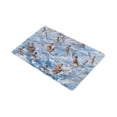 thumbnail image 2 of MKHERT Watercolor Ducks Flock Farm Animal Doormat Rug Home Decor Floor Mat Bath Mat 30x18 inch, 2 of 3