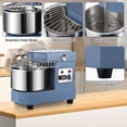 thumbnail image 4 of Bingirl Bleu 10,5 - Inclinaison de Quart - Batteur sur Socle à Tête pour Usage Commercial et Résidentiel, 4 of 6
