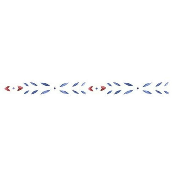 Small Colonial Border Wall Stencil SKU #351 by Designer Stencils