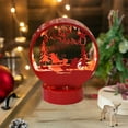 thumbnail image 6 of NWOKYZGH Wrought Iron LED Christmas Night Light Hollow Glowing Crafts Christmas Table Window Display Ornament, 6 of 6