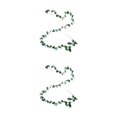 thumbnail image 1 of Monstrate Guirnalda de rosas artificiales para interiores, sala de estar, dormitorio, simulación de vid falsa, Patio, boda, banquete, Blanco azul 2piezas, 1 of 1
