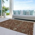 thumbnail image 5 of Addison Rugs Chantille Indoor/Outdoor Transitional Floral Paprika Washable Rectangle Rug, 10' x 14', 5 of 5