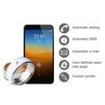 thumbnail image 4 of CNKOO NFC Stainless Steel Phone Chip Dripping Oil Dual Dragon Pattern Smart Ring Gift, 4 of 10