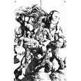 thumbnail image 4 of Marvel Sketch - Group Wall Poster, 14.725" x 22.375" Framed, 4 of 4