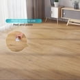 thumbnail image 5 of 20 piezas pegatinas de suelo de grano de madera gruesas, pegatinas de pared autoadhesivas antideslizantes de PVC para decoración de suelo de sala de estar, baño y cocina, 5 of 5