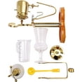 thumbnail image 3 of Vintage Siphon/Syphon Coffee Maker Belgian Belgium Coffee Brewer Tea Maker 400ml/ 15oz - Gold, 3 of 9