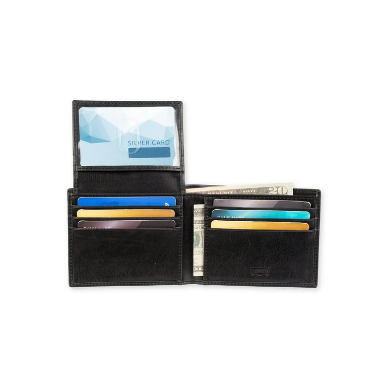 Levi s Men s Bifold Wallet and Fully Adjustable Belt Gift Set Walmart