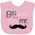 thumbnail image 3 of Inktastic Big Sister to a Little Mr. Girls Baby Bib, 3 of 4