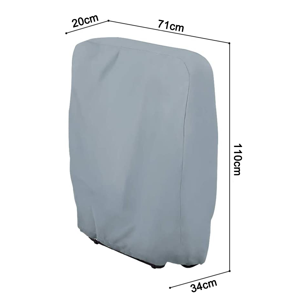 Outdoor Zero Gravity Folding Chair Cover Waterproof Dustproof Lawn Patio Furniture Covers All Weather Resistant - image 5 of 9