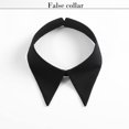 thumbnail image 5 of YEKEYI False Collar Blouse Half Shirts Detachable Fake Blouse Women Faux Shirt, 5 of 8