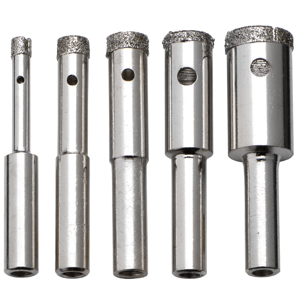 Neiko 00823A 5Piece Diamond Grit Hole Saw Drill Bit Set