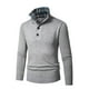 thumbnail image 1 of Gibobby Suéter ligero hombre Chamarra de Traje Casual para Hombre, Ligera(Gris,XG), 1 of 4