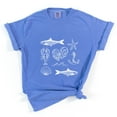 thumbnail image 5 of Fisherman Collage - Women's Garment Dyed Graphic T-Shirt, 5 of 12