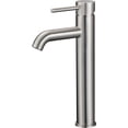 thumbnail image 2 of American Imaginations AI-29493 Deck Mount CUPC Approved Lead Free Brass Faucet Set In Brushed Nickel Color - Overflow Drain Incl., 2 of 5