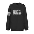 thumbnail image 5 of GIPQJK Men's Graphic Hoodies Usa Flag Hooded Sweatshirts Big and Tall This We'll Defend Hoodies Pullover with Pockets,Dark Gray XL, 5 of 5