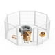 thumbnail image 1 of Parque infantil para perros Simple Deluxe, 24 cm de altura, 8 paneles, antioxidante, 1 of 7