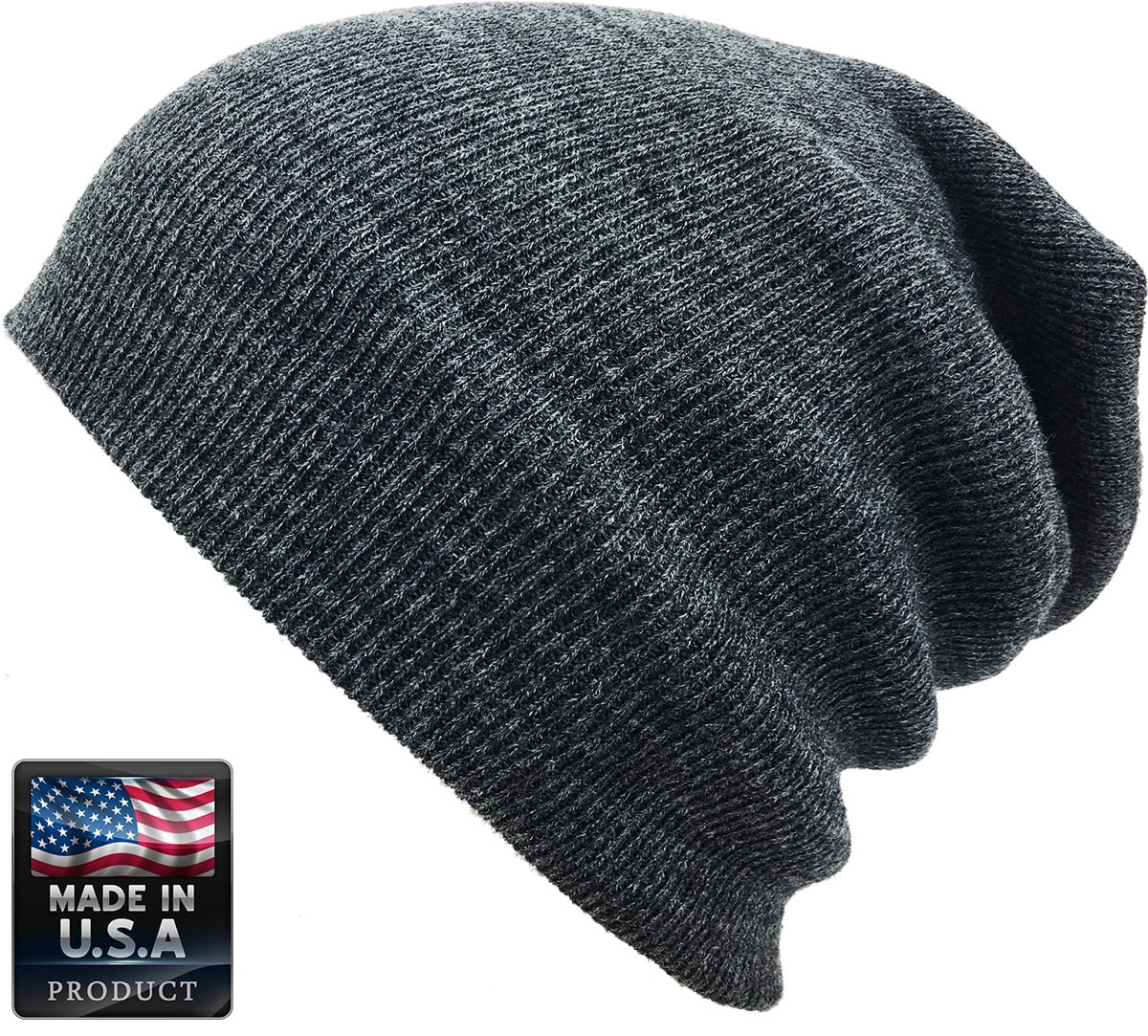 Plain Skully High Quality Made in USA Winter Beanie Hat