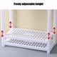 thumbnail image 5 of Organizador de estantes para neumáticos, especiero de 3 niveles, estructura metálica, altura ajustable, plegable, ideal para dormitorio, oficina o cocina, gran capacidad, resistente,, 5 of 8
