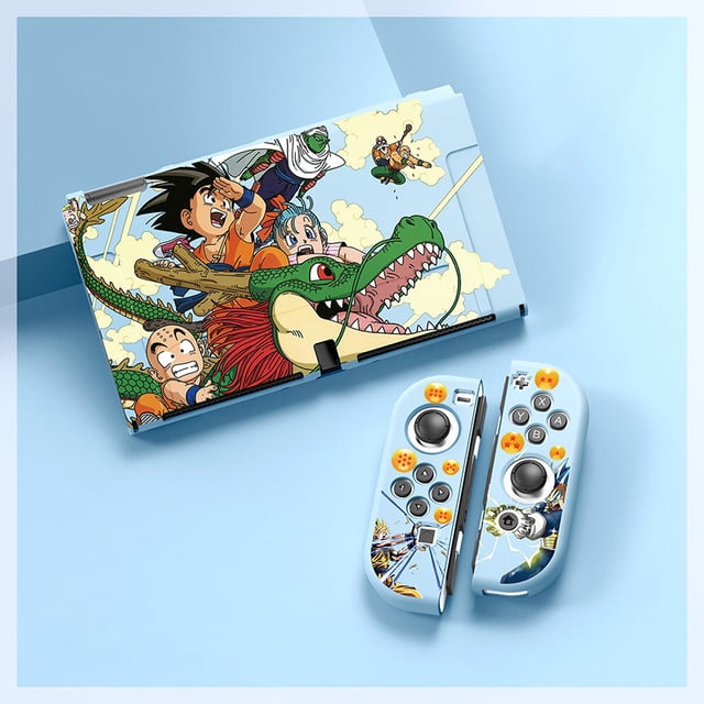 Funda protectora blanda Dragon Ball One Piece para Nintendo Switch OLED Shell Funda protectora antivibración Accesorios Regalos