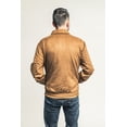 thumbnail image 2 of First Manufacturing WBM-2003VGL-L-CRML Cameron Vegan Faux Suede Jacket for Men, Caramel - Large, 2 of 2