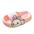 thumbnail image 6 of Zwiiyzr 2025 Girls Shoes 2-8 Years Slippers Slide Sandals Toddler Baby Cute Cartoon Eva Soft Non-Slip Thick Bottom Outdoor Slippers Pink, 6 of 9