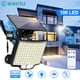 thumbnail image 2 of Solar Flood Lights Outdoor 106/318 LED Solar Motion Lights Remote Solar Security Lights Wall Lights Waterproof 3 Modes Garden, 2 of 2