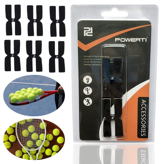 Cintas para Raqueta Tenis 6 Uds. 3g Duraderas Reutilizables Accesorios Bádminton Y