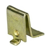 Knape & Vogt 12-Pack Adjustable Steel Pilaster Shelf Support Clip, Brass Finish