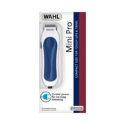 Wahl Mini Pro Touch Up Corded Trimmer Kit, Men or Women, 12pc, Blue - 9307