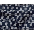 thumbnail image 4 of oneOone Viscose Jersey Fabric Arrow Sign Kasuri Printed Craft Fabric BTY 60 Inch Wide, 4 of 5