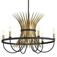 thumbnail image 3 of 52458BK Kichler Lighting Baile - 6 Light Medium Chandelier In Homestead Style-19.5 Inches Tall and 29.25 Inches Wide-Black Finish    -Traditional, 3 of 11