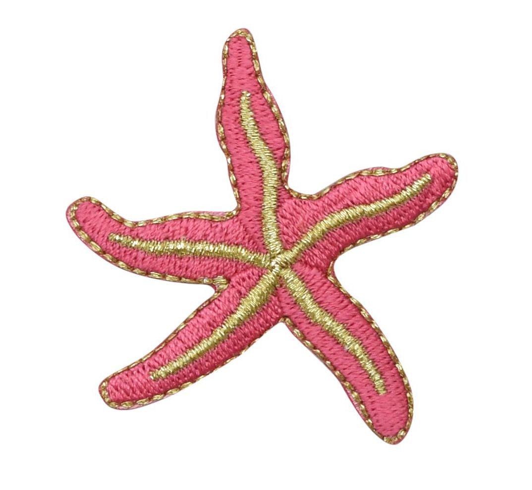 Star Patch Blue Pink Gold Patches Iron on Alphabet Embroidery Clothes Space