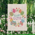 thumbnail image 3 of Happy Easter Garden Flags Banner Decor para la decoración de de la kusrkot Bandera colgante al aire libre, 3 of 7