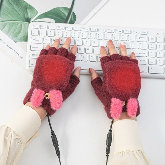 EGNMCR Windproof Winter Gloves for Men & Women, Breathable Thermal Heated Gloves, Cold Weather Protection Gloves on Clearance