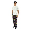 thumbnail image 4 of Five Nights At Freddy's Neon Character Heads Men's Black Sleep Pajama Pants-Small, 4 of 7